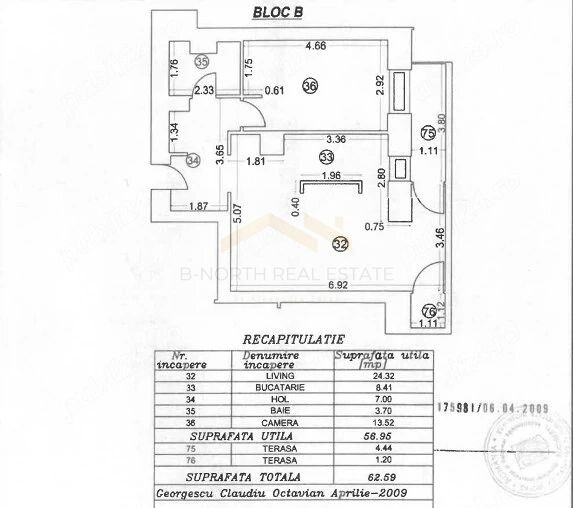 Monaco Towers, metrou Dimitrie Leonida Apartament 2 camere de inchiriat